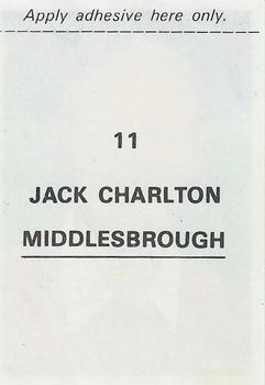 1976-77 FKS Soccer Stars #11 Jack Charlton Back