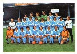 1977 FKS Euro Soccer Stars '77 #20 Manchester City Front