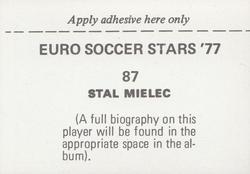1977 FKS Euro Soccer Stars '77 #87 Stal Mielec Back