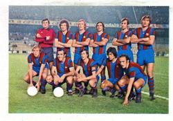 1977 FKS Euro Soccer Stars '77 #110 Barcelona Front