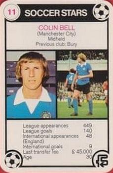 1976-77 FKS Soccer Stars Trump Cards #11 Colin Bell Front