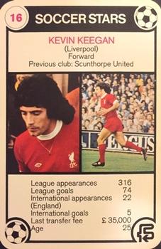 1976-77 FKS Soccer Stars Trump Cards #16 Kevin Keegan Front