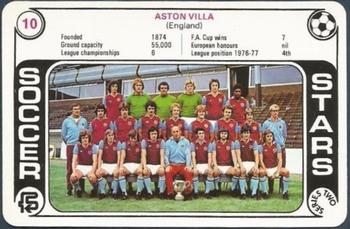 1977-78 FKS Trump Soccer Stars Series Two #10 Aston Villa Front