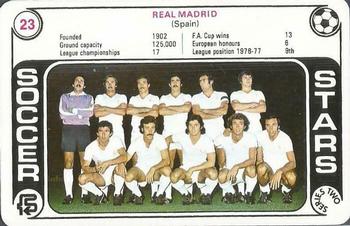 1977-78 FKS Trump Soccer Stars Series Two #23 Real Madrid Front