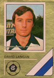1978 FKS Publishers Soccer Stars Golden Collection #106 David Langan Front