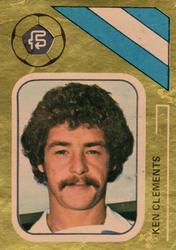 1978 FKS Publishers Soccer Stars Golden Collection #174 Ken Clements Front