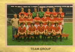 1978 FKS Publishers Soccer Stars Golden Collection #183 Manchester United Front