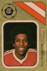 1978 FKS Publishers Soccer Stars Golden Collection #226 Viv Anderson Front