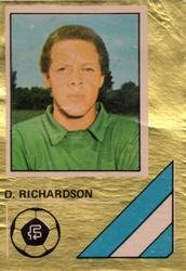 1978 FKS Publishers Soccer Stars Golden Collection #252 Derek Richardson Front