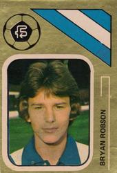 1978 FKS Publishers Soccer Stars Golden Collection #291 Bryan Robson Front