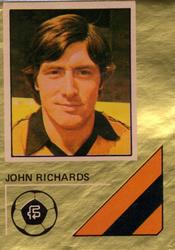 1978 FKS Publishers Soccer Stars Golden Collection #307 John Richards Front