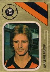 1978 FKS Publishers Soccer Stars Golden Collection #345 Graeme Payne Front