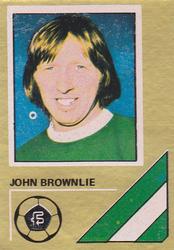 1978 FKS Publishers Soccer Stars Golden Collection #375 John Brownlie Front