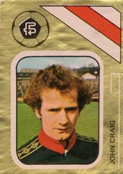 1978 FKS Publishers Soccer Stars Golden Collection #408 John Craig Front