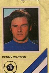 1978 FKS Publishers Soccer Stars Golden Collection #434 Kenny Watson Front