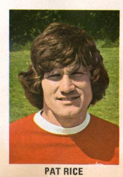 1979-80 FKS Publishers Soccer Stars 80 #7 Pat Rice Front