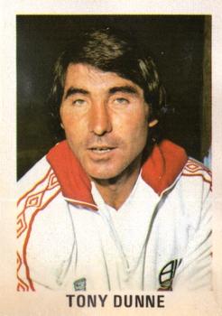 1979-80 FKS Publishers Soccer Stars 80 #28 Tony Dunne Front