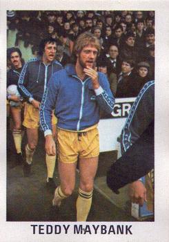1979-80 FKS Publishers Soccer Stars 80 #43 Teddy Maybank Back