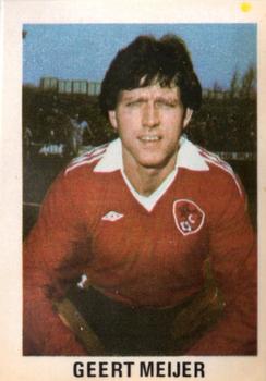 1979-80 FKS Publishers Soccer Stars 80 #58 Geert Meijer Front