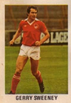 1979-80 FKS Publishers Soccer Stars 80 #63 Gerry Sweeney Front