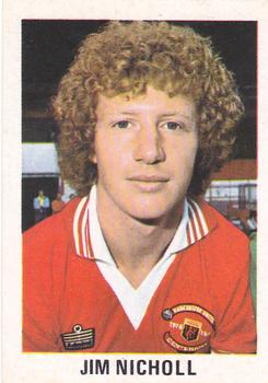 1979-80 FKS Publishers Soccer Stars 80 #181 Jimmy Nicholl Front