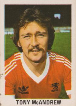 1979-80 FKS Publishers Soccer Stars 80 #190 Tony McAndrew Front
