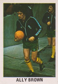 1979-80 FKS Publishers Soccer Stars 80 #262 Ally Brown Front