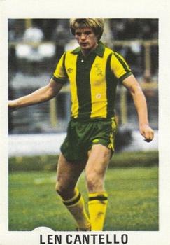 1979-80 FKS Publishers Soccer Stars 80 #264 Len Cantello Front