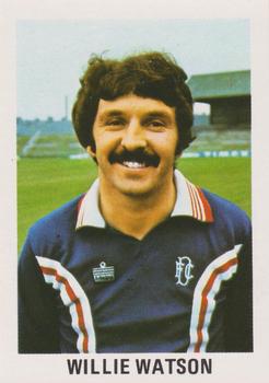 1979-80 FKS Publishers Soccer Stars 80 #347 Willie Watson Front