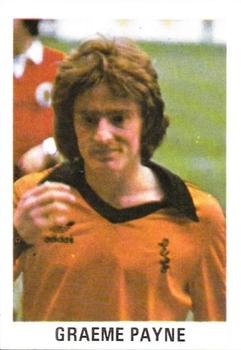 1979-80 FKS Publishers Soccer Stars 80 #357 Graeme Payne Front