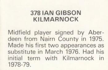 1979-80 FKS Publishers Soccer Stars 80 #378 Ian Gibson Back