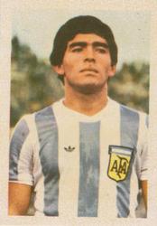 1981 FKS Publishers World Cup Special 1982 #5 Diego Maradona Front
