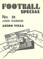 1977-78 Americana Football Special #28 John Robson Back