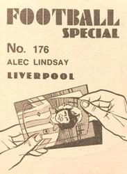 1977-78 Americana Football Special #176 Alec Lindsay Back