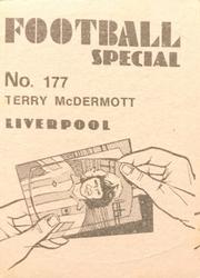 1977-78 Americana Football Special #177 Terry McDermott Back