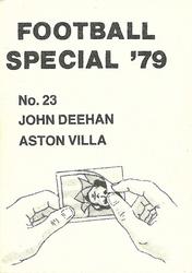 1978-79 Americana Football Special 79 #23 John Deehan Back