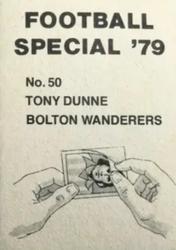 1978-79 Americana Football Special 79 #50 Tony Dunne Back