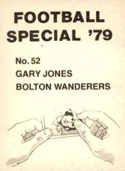 1978-79 Americana Football Special 79 #52 Gary Jones Back