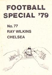 1978-79 Americana Football Special 79 #77 Ray Wilkins Back