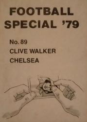 1978-79 Americana Football Special 79 #89 Clive Walker Back