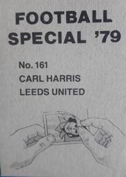 1978-79 Americana Football Special 79 #161 Carl Harris Back