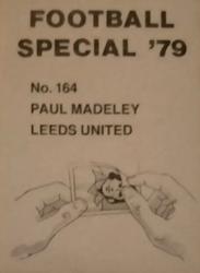 1978-79 Americana Football Special 79 #164 Paul Madeley Back