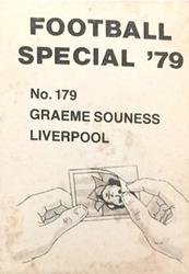 1978-79 Americana Football Special 79 #179 Graham Souness Back