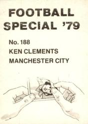 1978-79 Americana Football Special 79 #188 Ken Clements Back