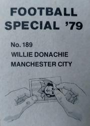 1978-79 Americana Football Special 79 #189 Willie Donachie Back