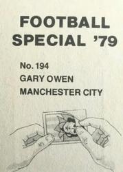 1978-79 Americana Football Special 79 #194 Gary Owen Back