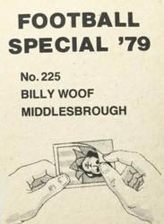 1978-79 Americana Football Special 79 #225 Billy Woof Back