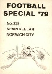 1978-79 Americana Football Special 79 #228 Kevin Keelan Back