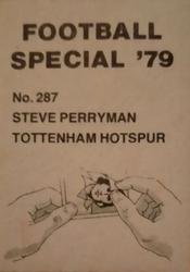 1978-79 Americana Football Special 79 #287 Steve Perryman Back
