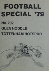 1978-79 Americana Football Special 79 #292 Glenn Hoddle Back